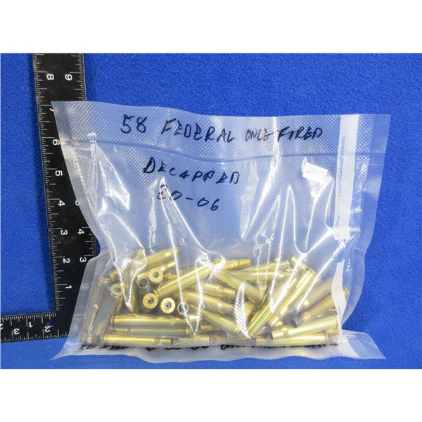 Brass Only - 30-06 1x Fired Unprimed Federal Headstamp