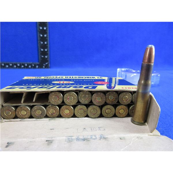 Collector Ammo - 32 Win. Spl 170gr SP Dominion Cartridges