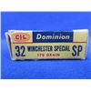 Image 3 : Collector Ammo - 32 Win. Spl 170gr SP Dominion Cartridges