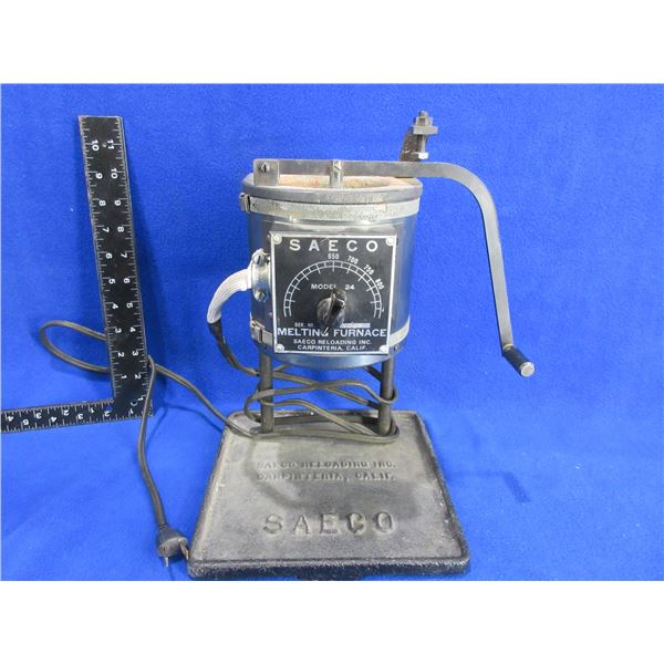 Saeco Lead Melting Furnace Model 24