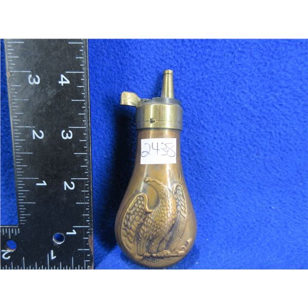 Colt Pocket Model Eagle Brass Powder Flask