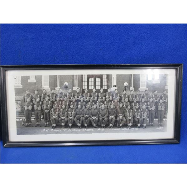 Vintage WWII Picture - No. 17 Platoon "C" Company