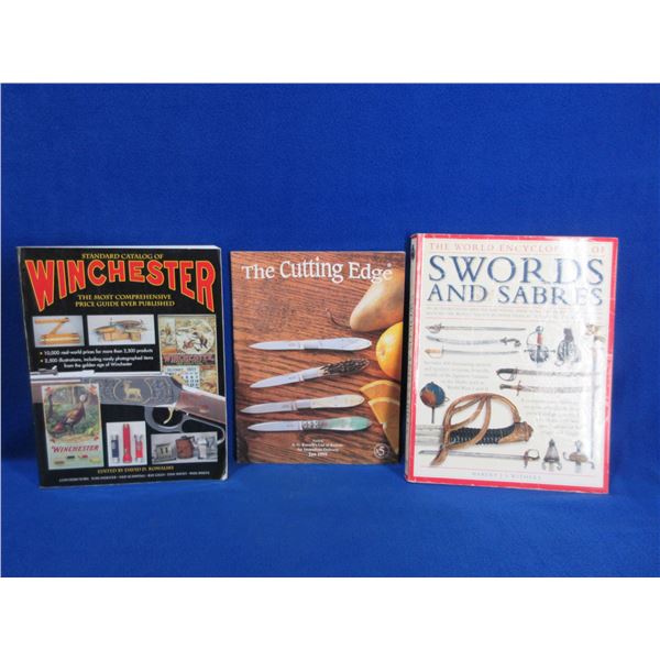 3 Books - Winchester, Swords & Sabres, The Cutting Edge