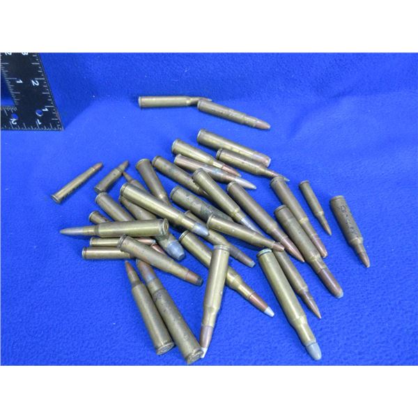 34 Assorted Cartridges - 26 Different Calibers