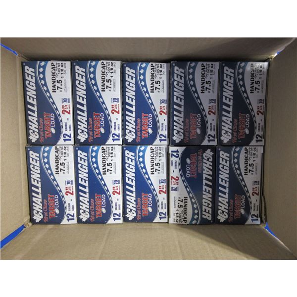 12 Ga. 2 3/4" 7 1/2 Shot Challenger Target Shotshells