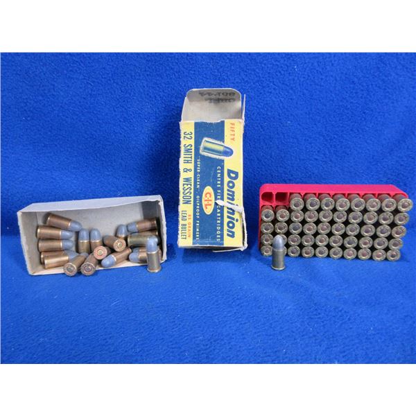 32 S&W Cartridges - Box of 20, Box of 49