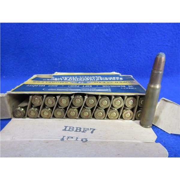 Collector Ammo - 30 Rem. 170gr HV SP CIL Cartridges