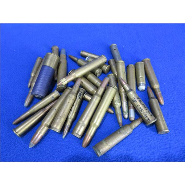 29 Assorted Cartridges - 24 Different Calibers