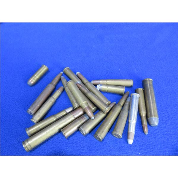 20 Assorted Cartridges - Includes 50-110 & 458 Win. Mag