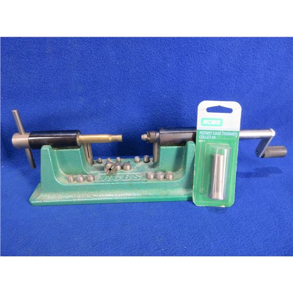 RCBS Case Trimmer with Collets and Pilots