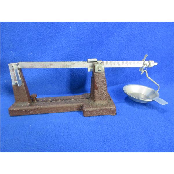 Vintage Redding Cast Iron Mechanical Balance Beam Scale