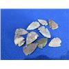 Image 1 : 10 Arrowheads - Approx. 1" to 1 1/2" Length