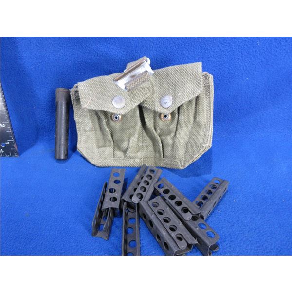 Lee Enfield 303 British Stripper Clip Kit with Oiler and Pouch