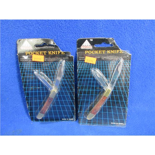 2 - Cobra 2 Blade Pocket Knives