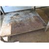 Image 3 : Metal Work Table w/ Undershelf & Raised Edges 36"x30"x28"H