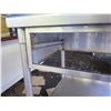 Image 5 : Metal Work Table w/ Undershelf & Raised Edges 32"x28"x34"H