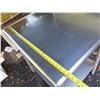 Image 7 : Metal Work Table w/ Undershelf & Raised Edges 32"x28"x34"H