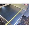 Image 8 : Metal Work Table w/ Undershelf & Raised Edges 32"x28"x34"H