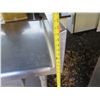 Image 9 : Metal Work Table w/ Undershelf & Raised Edges 32"x28"x34"H