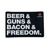 Image 1 : TEKMAT MAT BEER/GUNS/BACON & FREEDOM