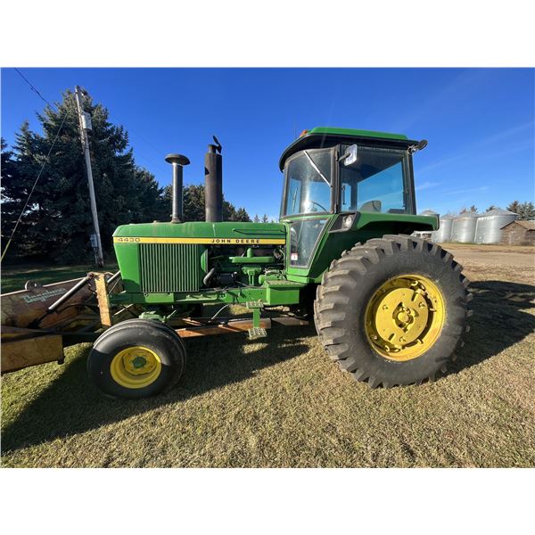 4430 John Deere Tractor, approx 11,000-12,000 hrs, Serial #4430H 066849R