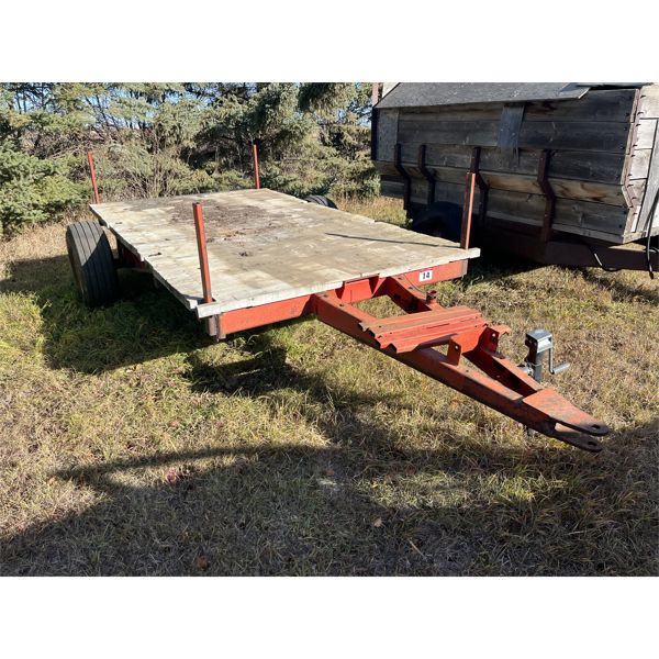 6ft x 10.5ft Long Wagon Flat Deck