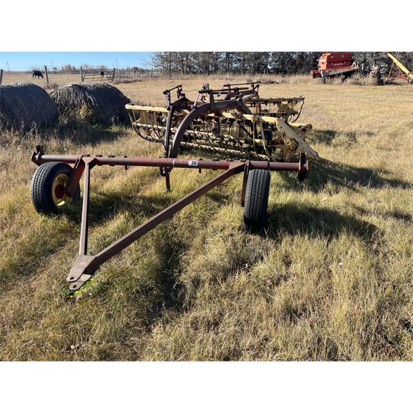 New Holland 250 two sections of side delivery rake
