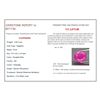 Image 2 : Oval Purplish Pink Sapphire 2.94 ct, 3x8.2mm - Heated treatment, origin: Myanmar - retail appraisal