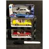 Image 2 : 6pc NewRay & Maisto die-cast vehicles - Chrysler/ Thunderbird/ 1957 Pontiac etc.