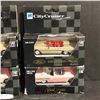 Image 3 : 6pc NewRay 1/43 scale die-case vehicles - 1940s & 50s Buick/ Ford Thunderbird