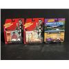 Image 1 : 3pc Johnny Lightning die-cast - Elvis Presley 1965 Shelby 427 Cobra/ 1973 Cadillac Eldorado/ 1973 Do