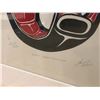 Image 2 : Framed Lawrence Andrew Original First Nations "Whale Transformation" Limited Edition #214/500 print 