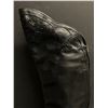 Image 3 : Pair of knee-high high heel shoes - Sergio Ross Vero Cuoio Black leather US 10