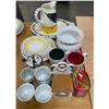 Image 1 : large group of assorted tableware - includes cups/plates/vases etc