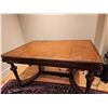 Image 1 : Leather top antique desk