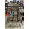 Image 1 : Metal birdcage (approx. 32in W 5ft H 23in D)