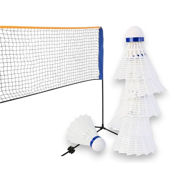 Large group of ping pong nets & shuttlecocks