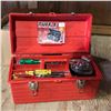 Image 1 : Red toolbox full of various tools