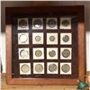 Image 1 : Framed collectible coins from 1800s and late 1900s