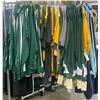 Image 1 : Rack lot of assorted set dec clothing - includes Cal U Titans tracksuits / t-shirts etc (approx 75 p