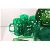 Image 2 : St. Patrick's Day Lot: Cups, Shot glasses, Headbands, Hats, Plates