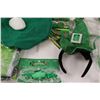 Image 6 : St. Patrick's Day Lot: Cups, Shot glasses, Headbands, Hats, Plates