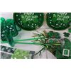 Image 7 : St. Patrick's Day Lot: Cups, Shot glasses, Headbands, Hats, Plates