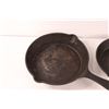 Image 2 : (2) Cast Iron Frying Pans (6" & 8")