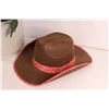 Image 4 : Artificial Tropical Plant 34"x 24", Felt Cowboy Hat
