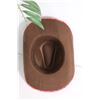 Image 5 : Artificial Tropical Plant 34"x 24", Felt Cowboy Hat
