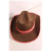 Image 6 : Artificial Tropical Plant 34"x 24", Felt Cowboy Hat