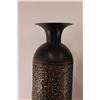 Image 2 : Metal Decorative Floor Vase - 32" Tall, Violin or Fiddle Case (Some Wear)