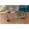 Image 2 : * Shopping Cart - 35"x22"x16", (2) Throws: Faux Fur & Green Shag, Brown Bathmat