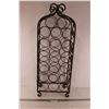 Image 1 : Metal Wine Bottle Rack - 34"x13"x7"